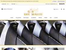 Tablet Screenshot of eddymonetti.com